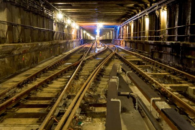 Заброшенная линия метро, Нью-Йорк