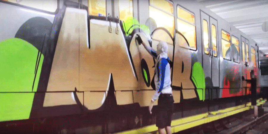 Graffiti Vandals — Subway Party