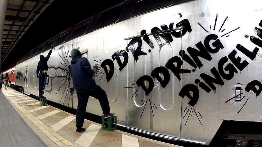 DB Doppler Graffiti Teil II