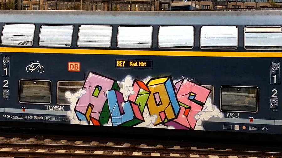 Hamburg & Hannover Graffiti Trains — #1 2020