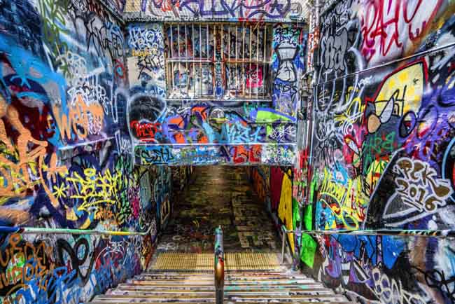 сидней туннель граффити