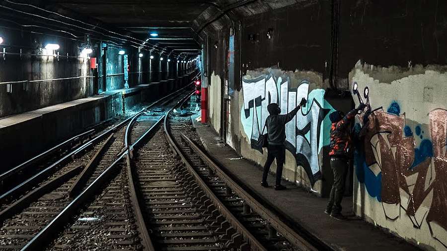 Underground Graffiti — Trus Tribute RIP