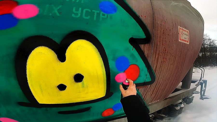Graffiti patrol pART46 — Happy new year!