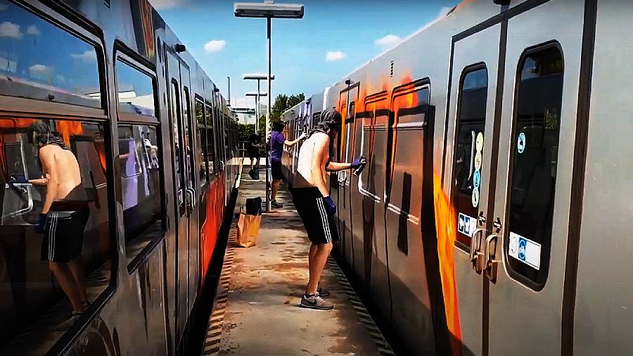 FYK — Vienna Metro Graffiti Pt.3